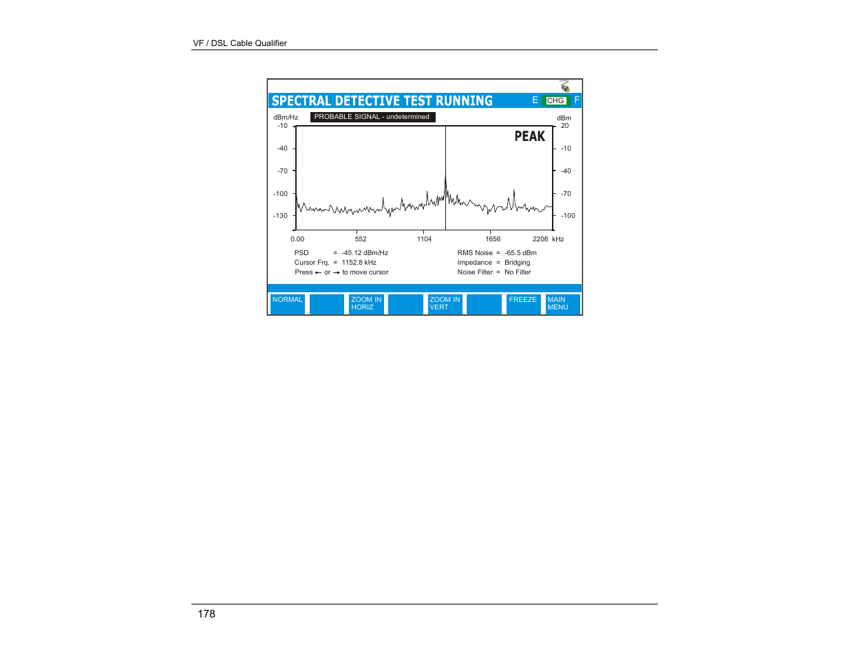 EXFO CableSHARK P3 VF/DSL Cable Qualifier User Manual | Page 190 / 321