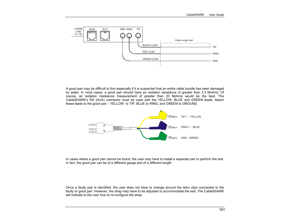 EXFO CableSHARK P3 VF/DSL Cable Qualifier User Manual | Page 203 / 321