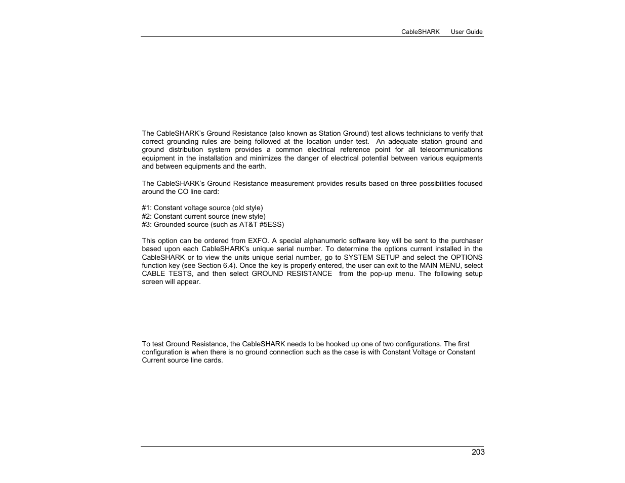 EXFO CableSHARK P3 VF/DSL Cable Qualifier User Manual | Page 215 / 321