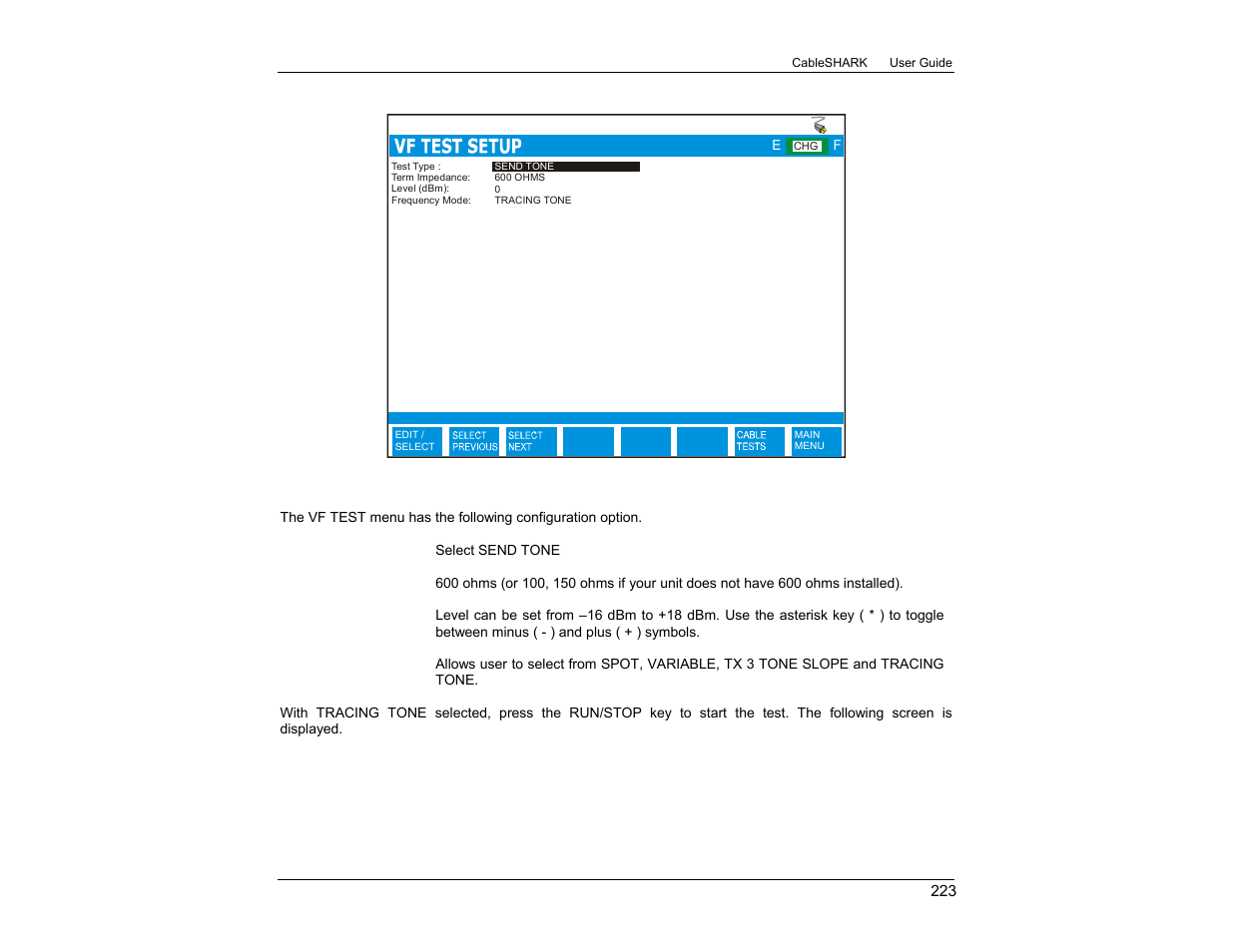 EXFO CableSHARK P3 VF/DSL Cable Qualifier User Manual | Page 235 / 321