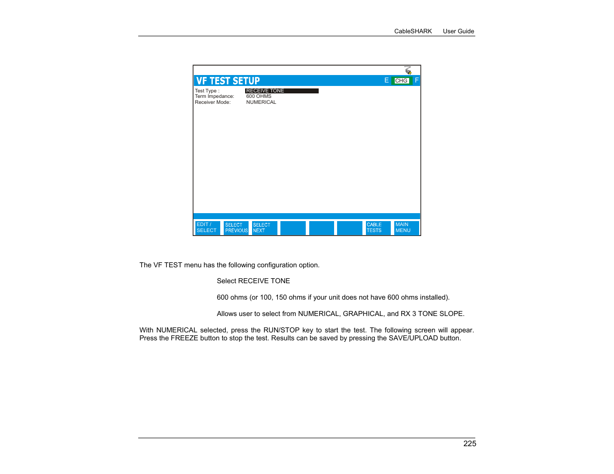 EXFO CableSHARK P3 VF/DSL Cable Qualifier User Manual | Page 237 / 321
