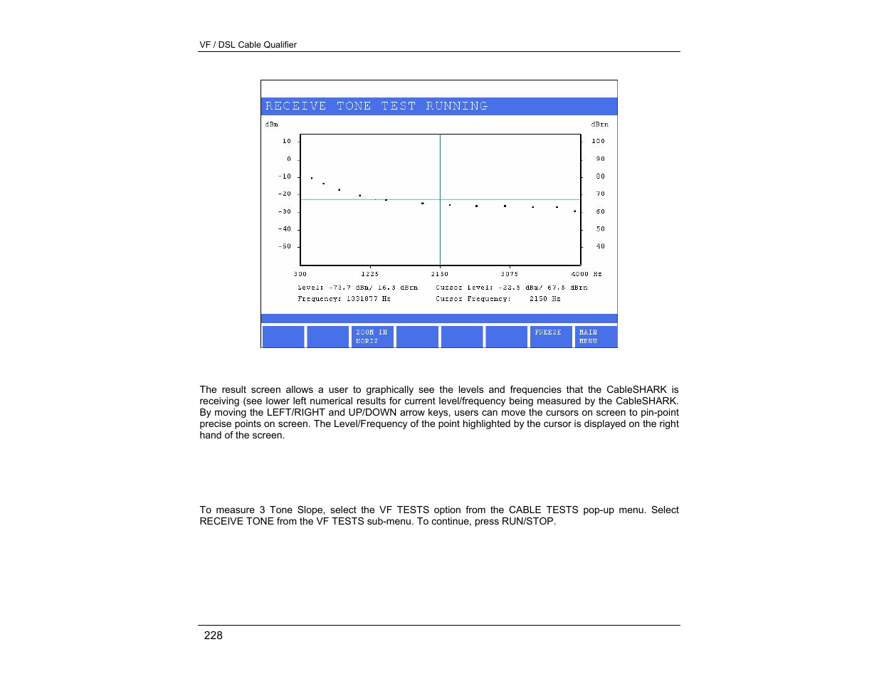 EXFO CableSHARK P3 VF/DSL Cable Qualifier User Manual | Page 240 / 321