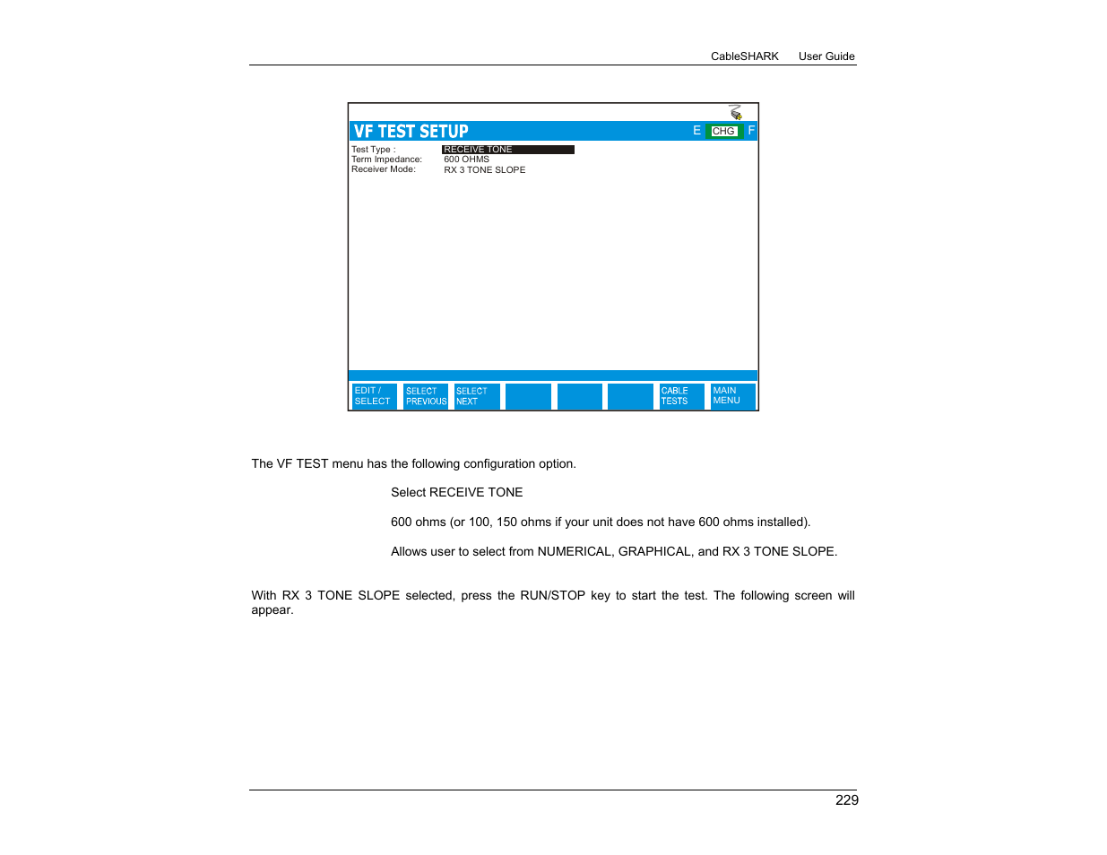 EXFO CableSHARK P3 VF/DSL Cable Qualifier User Manual | Page 241 / 321