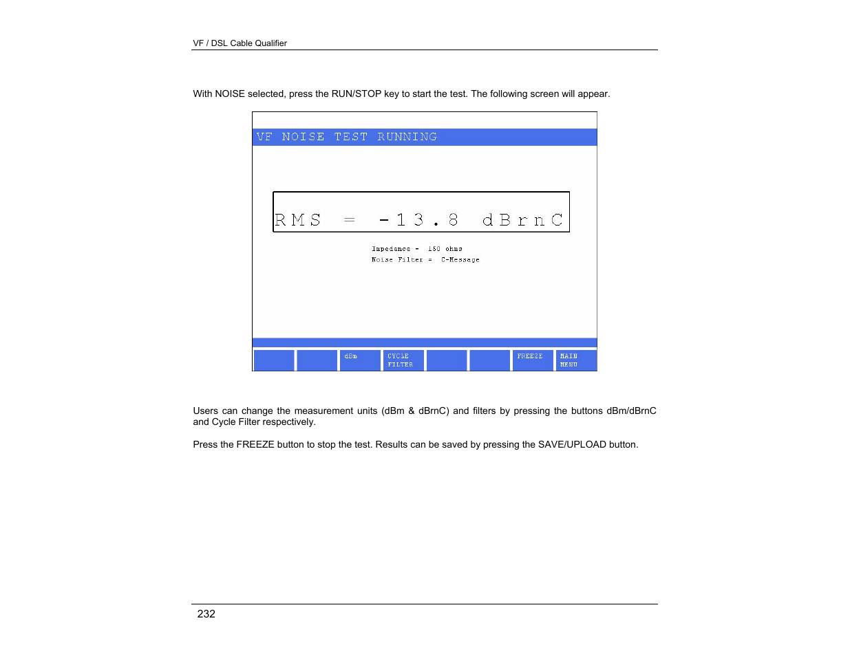 EXFO CableSHARK P3 VF/DSL Cable Qualifier User Manual | Page 244 / 321