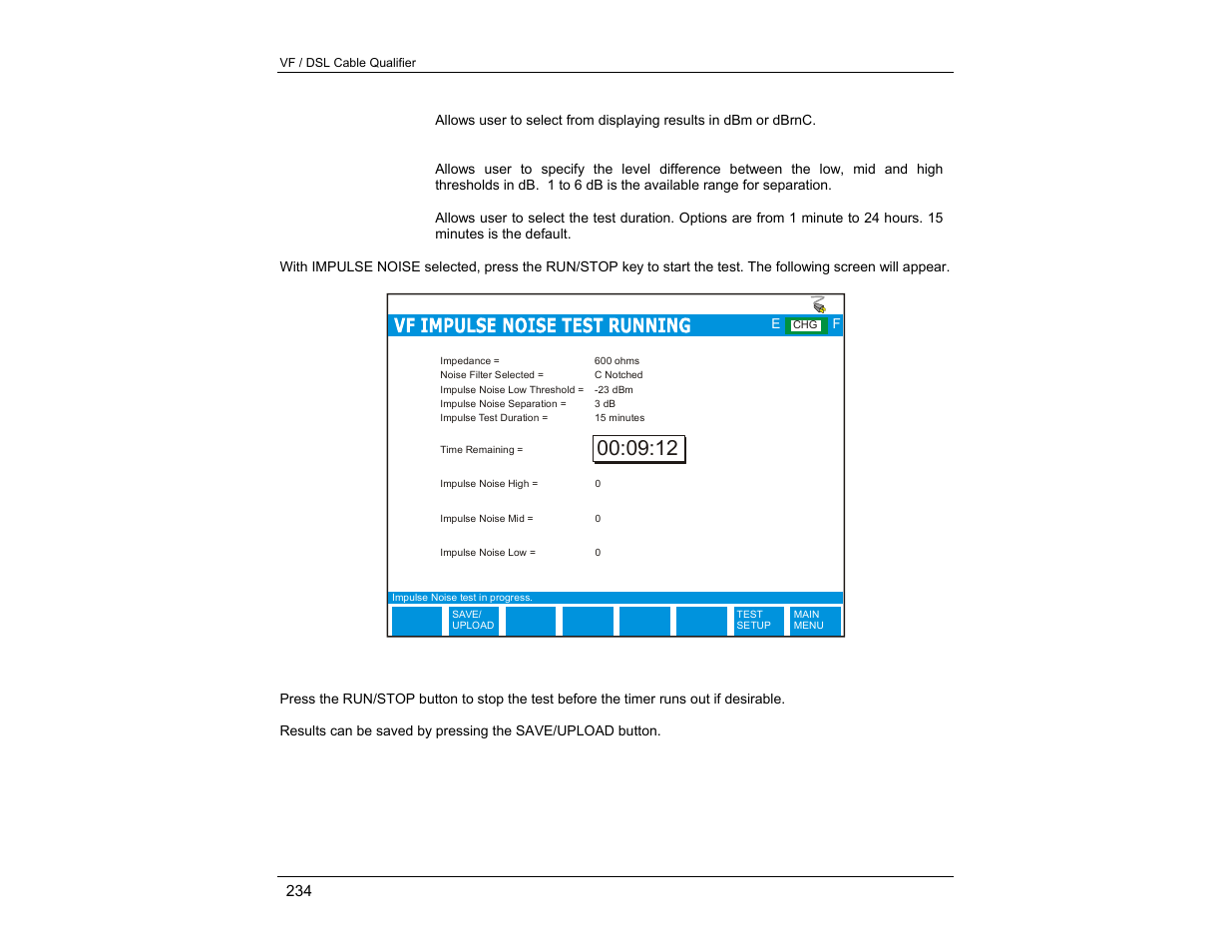 EXFO CableSHARK P3 VF/DSL Cable Qualifier User Manual | Page 246 / 321