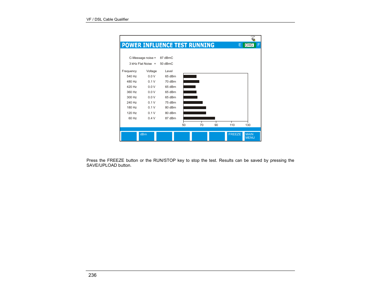 EXFO CableSHARK P3 VF/DSL Cable Qualifier User Manual | Page 248 / 321