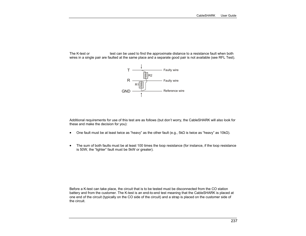 1 k-test | EXFO CableSHARK P3 VF/DSL Cable Qualifier User Manual | Page 249 / 321