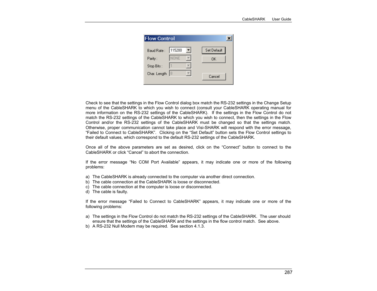 EXFO CableSHARK P3 VF/DSL Cable Qualifier User Manual | Page 299 / 321