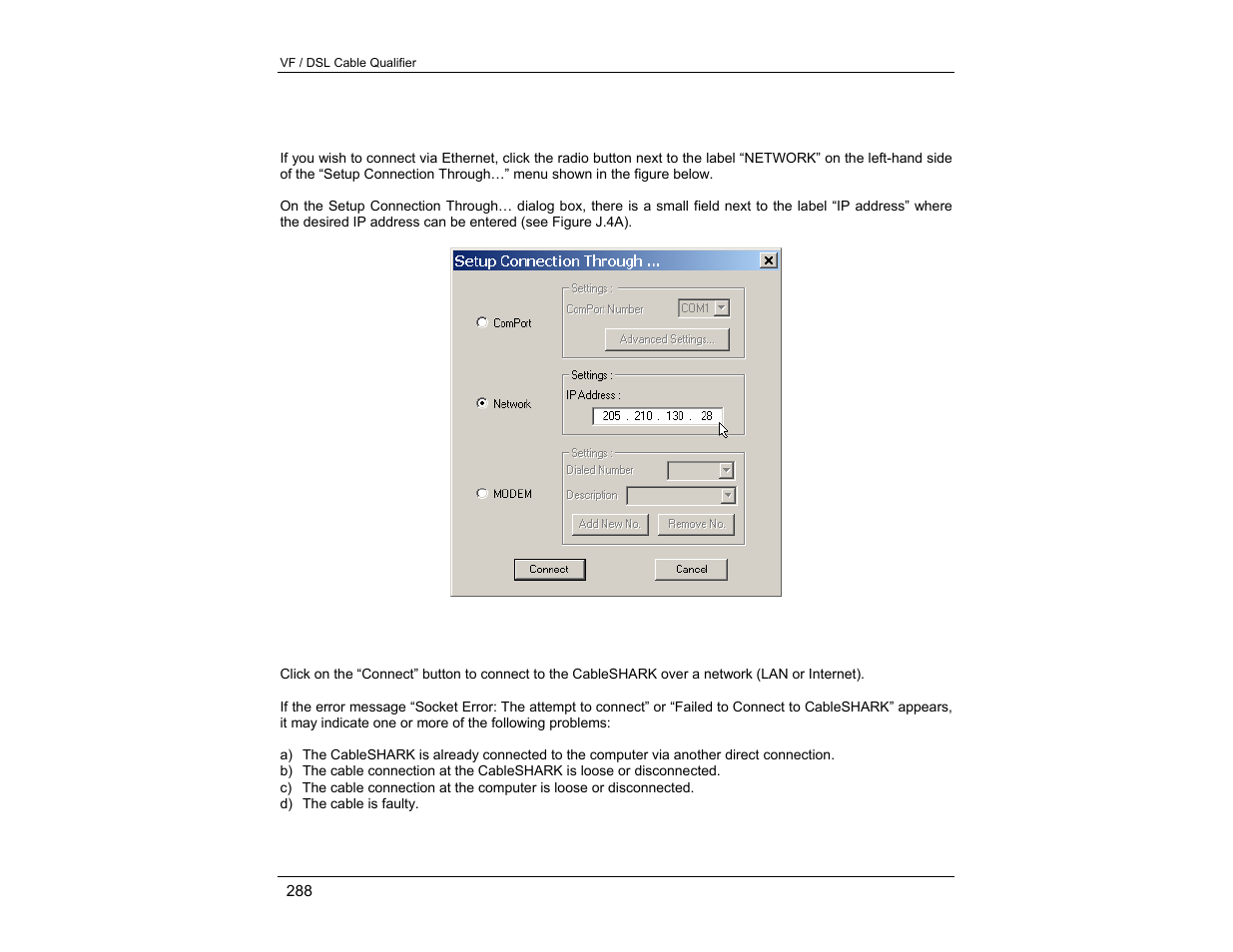 EXFO CableSHARK P3 VF/DSL Cable Qualifier User Manual | Page 300 / 321