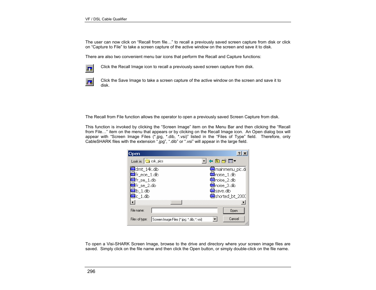 EXFO CableSHARK P3 VF/DSL Cable Qualifier User Manual | Page 308 / 321