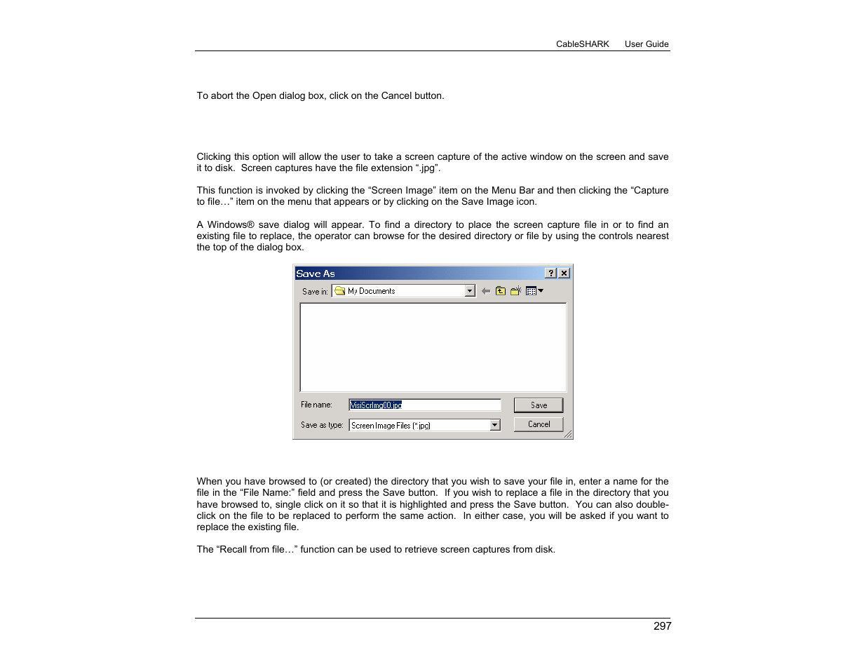 EXFO CableSHARK P3 VF/DSL Cable Qualifier User Manual | Page 309 / 321