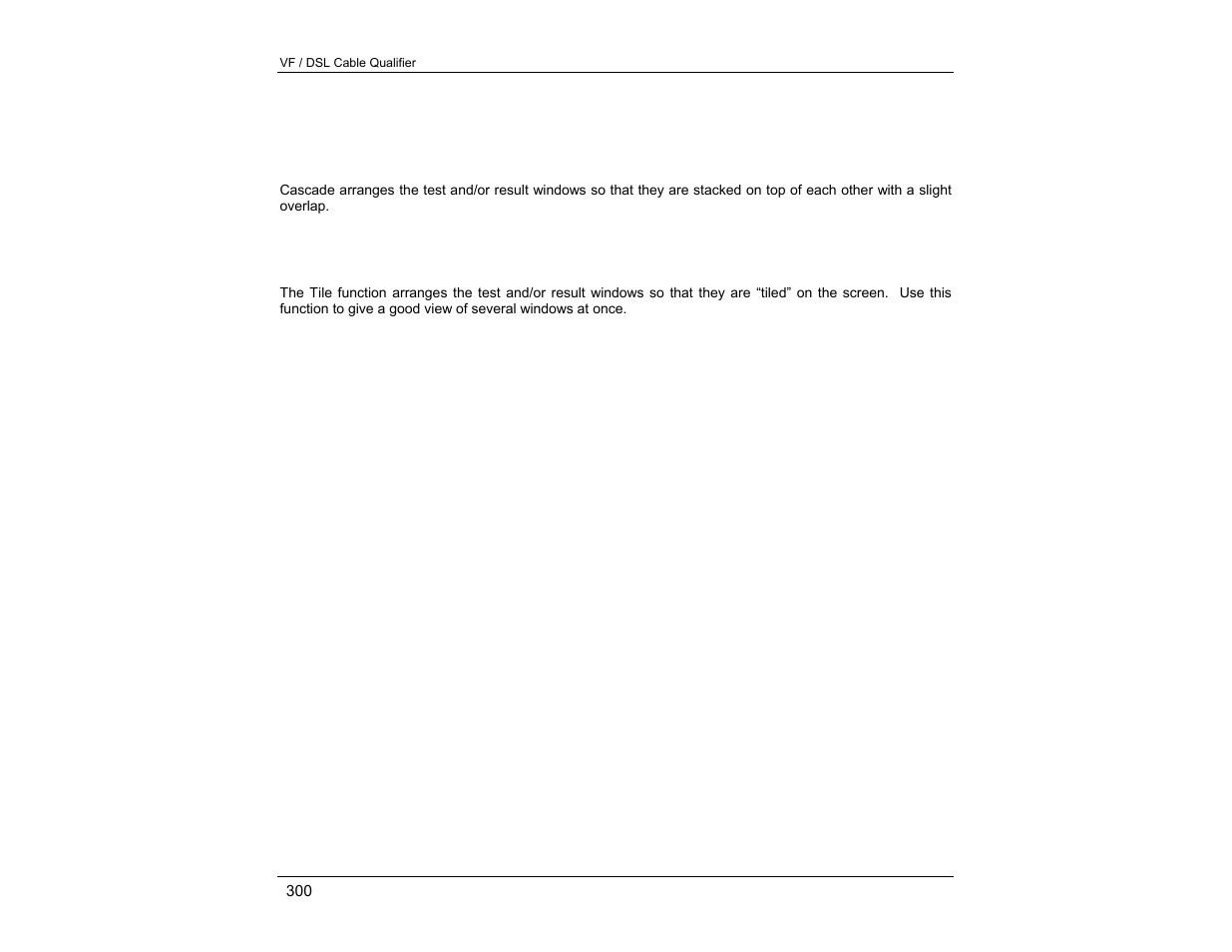 EXFO CableSHARK P3 VF/DSL Cable Qualifier User Manual | Page 312 / 321