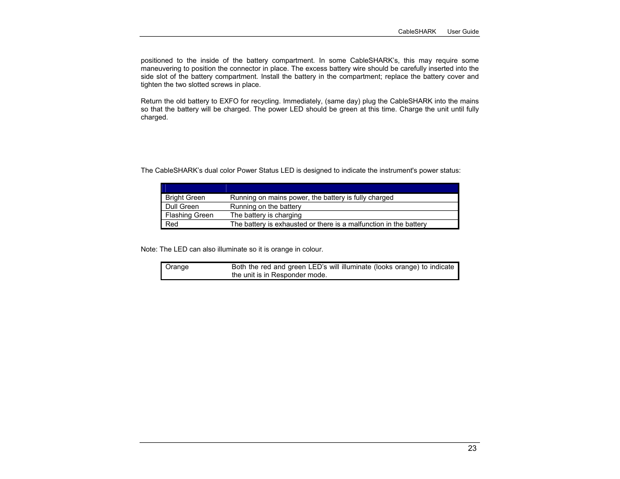 EXFO CableSHARK P3 VF/DSL Cable Qualifier User Manual | Page 35 / 321