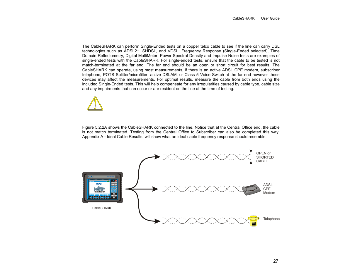 EXFO CableSHARK P3 VF/DSL Cable Qualifier User Manual | Page 39 / 321