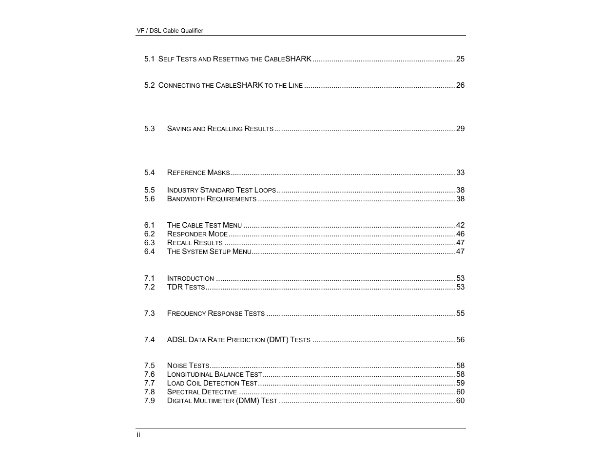 EXFO CableSHARK P3 VF/DSL Cable Qualifier User Manual | Page 4 / 321