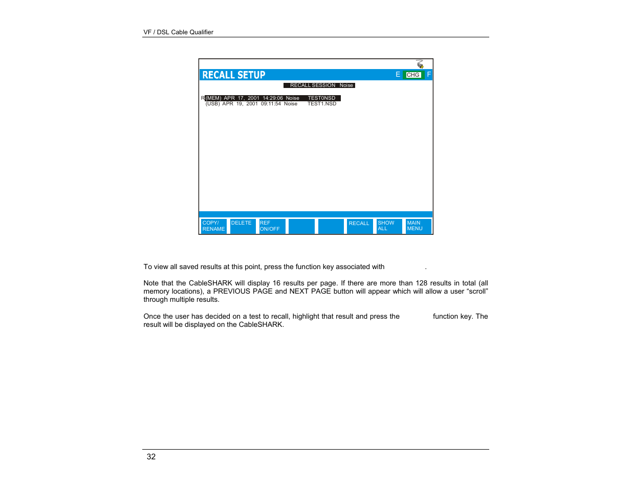 EXFO CableSHARK P3 VF/DSL Cable Qualifier User Manual | Page 44 / 321