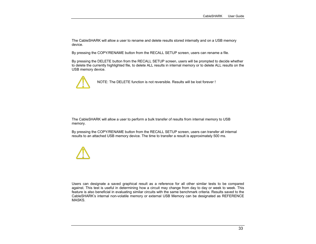 EXFO CableSHARK P3 VF/DSL Cable Qualifier User Manual | Page 45 / 321