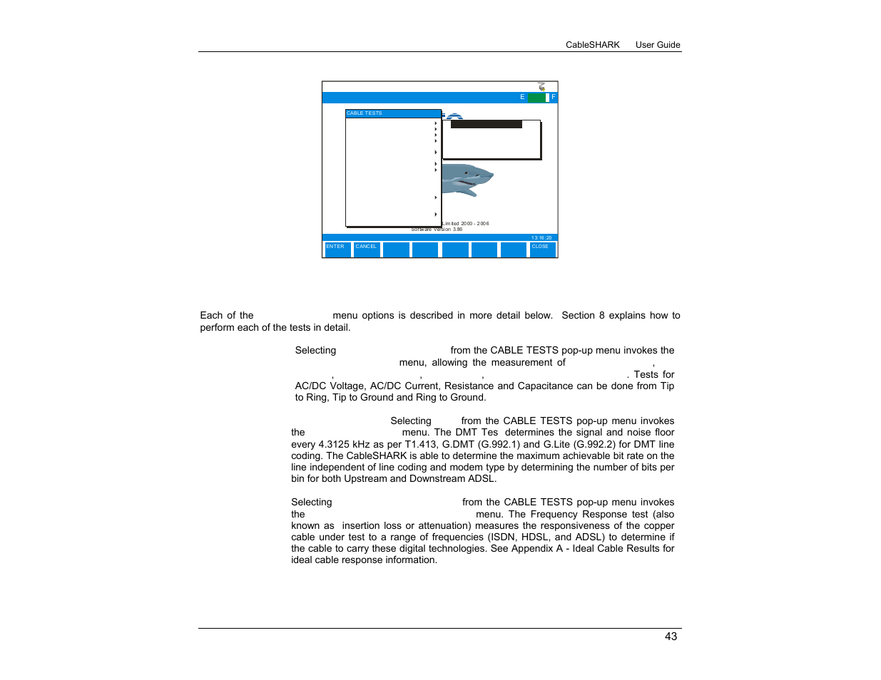 Cableshark p3 | EXFO CableSHARK P3 VF/DSL Cable Qualifier User Manual | Page 55 / 321