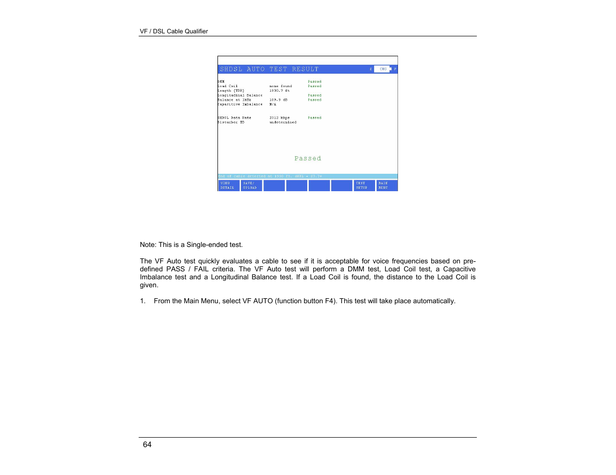 EXFO CableSHARK P3 VF/DSL Cable Qualifier User Manual | Page 76 / 321