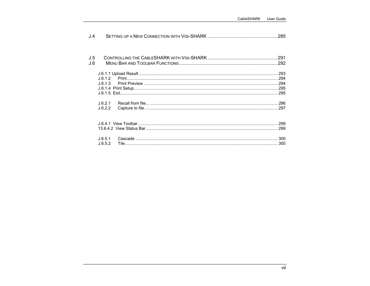 EXFO CableSHARK P3 VF/DSL Cable Qualifier User Manual | Page 9 / 321