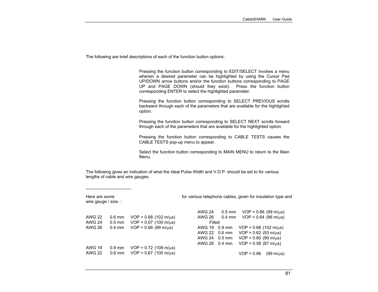 EXFO CableSHARK P3 VF/DSL Cable Qualifier User Manual | Page 93 / 321