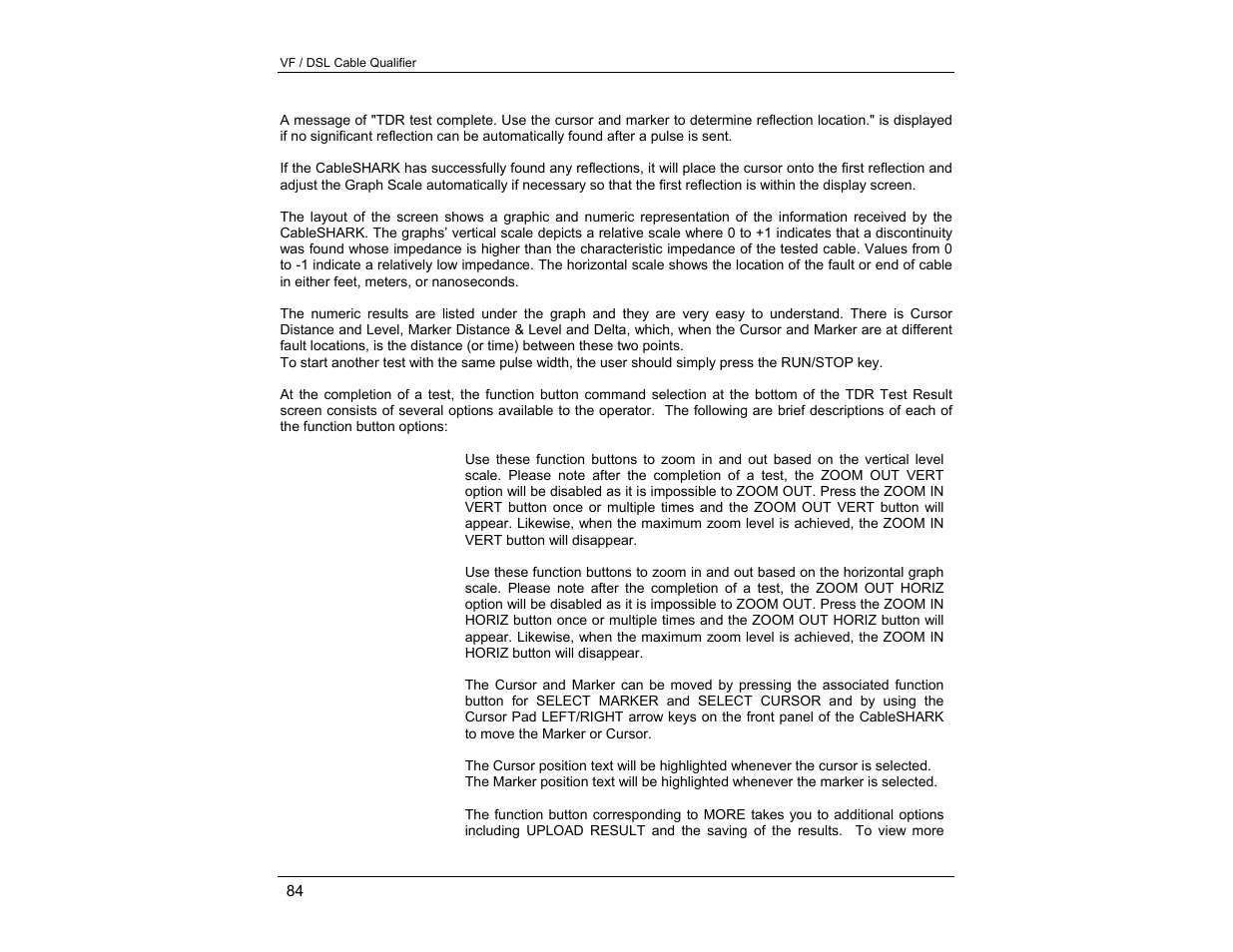 EXFO CableSHARK P3 VF/DSL Cable Qualifier User Manual | Page 96 / 321