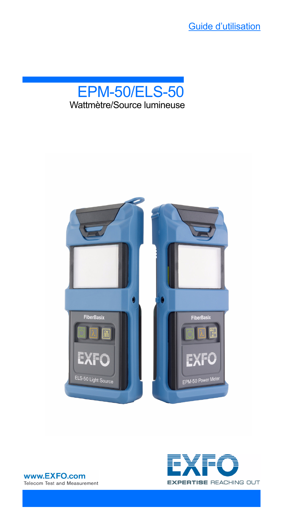 Epm-50/els-50 | EXFO EPM-ELS-50 User Manual | Page 35 / 206