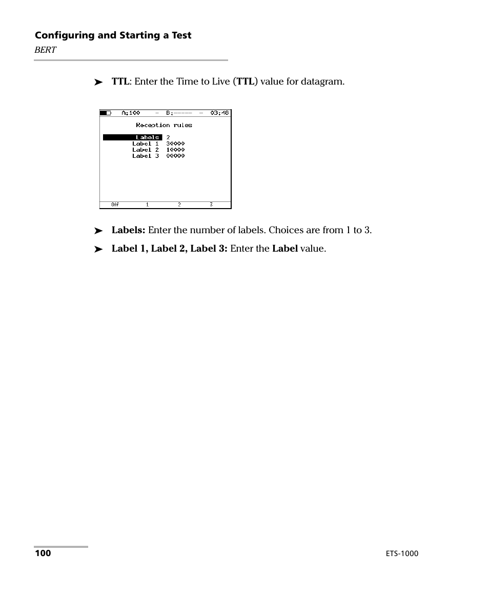 EXFO ETS-1000 User Manual | Page 108 / 173