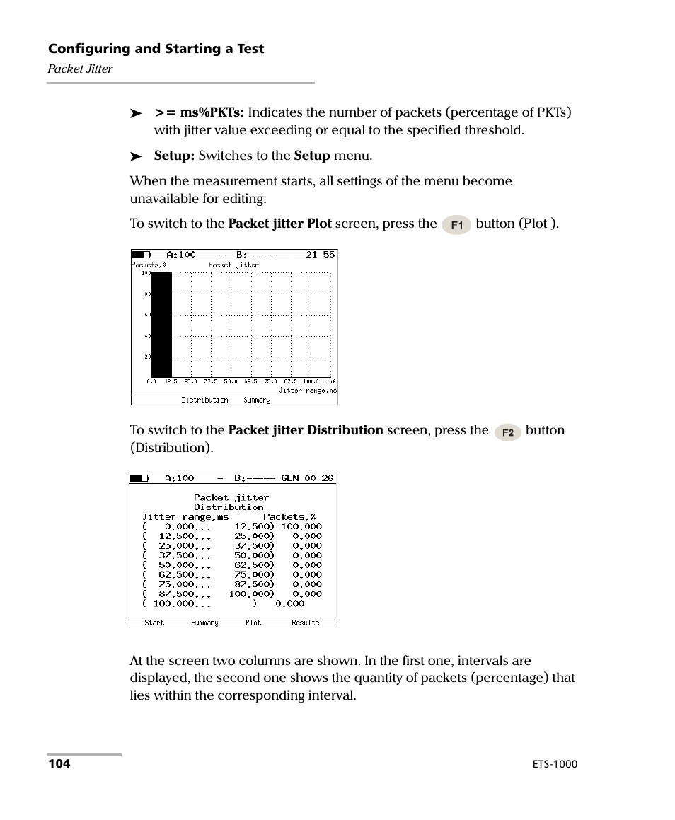 EXFO ETS-1000 User Manual | Page 112 / 173