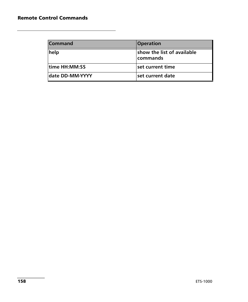 EXFO ETS-1000 User Manual | Page 166 / 173