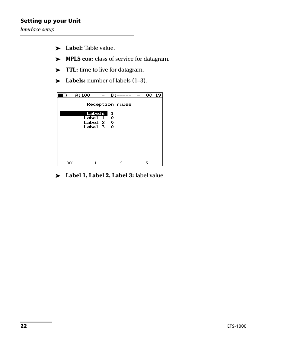 EXFO ETS-1000 User Manual | Page 30 / 173