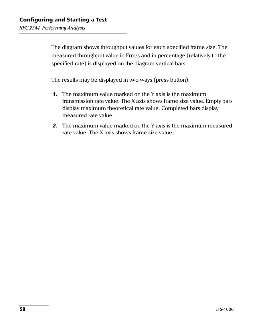 EXFO ETS-1000 User Manual | Page 66 / 173
