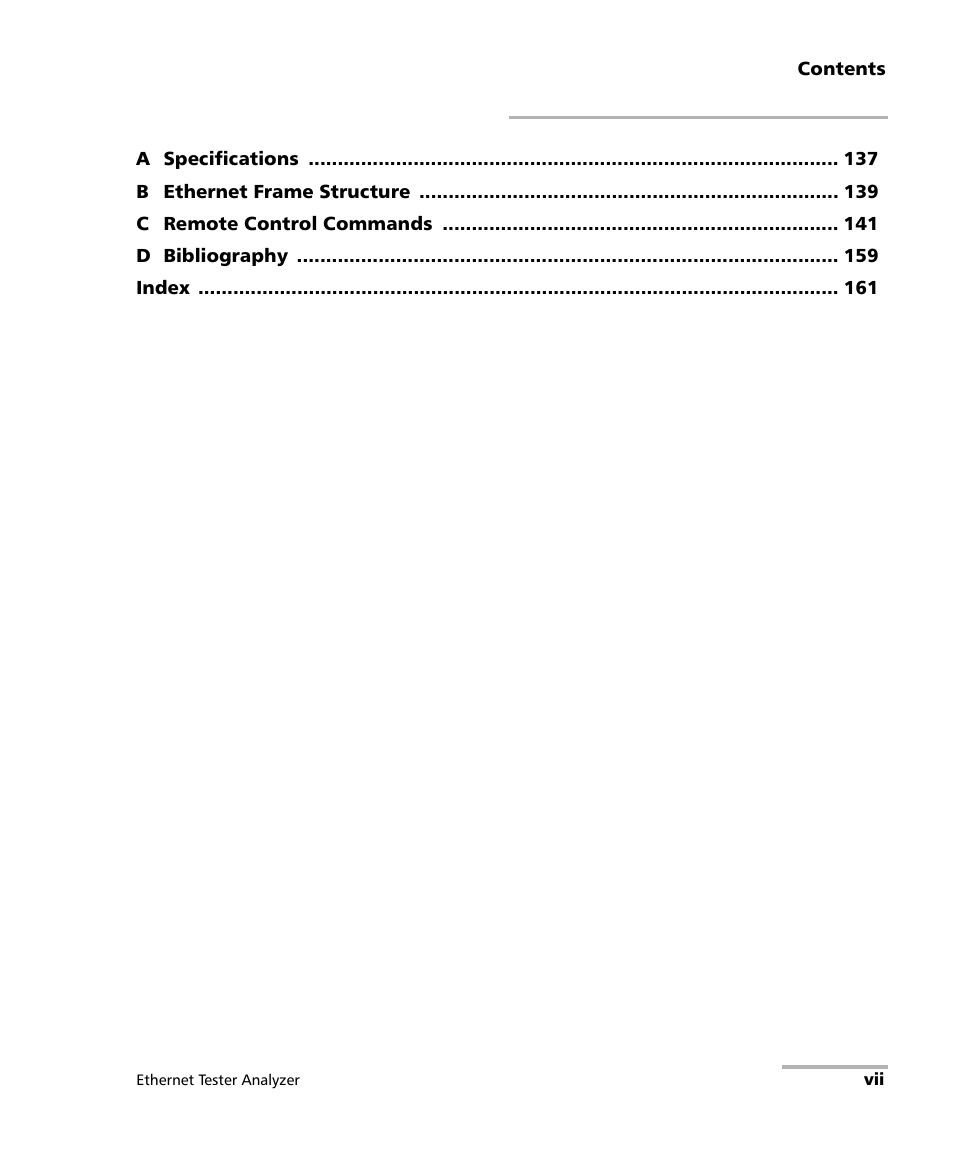 EXFO ETS-1000 User Manual | Page 7 / 173