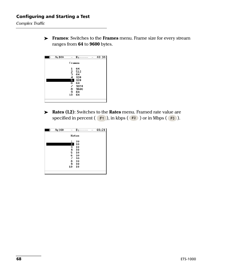 EXFO ETS-1000 User Manual | Page 76 / 173