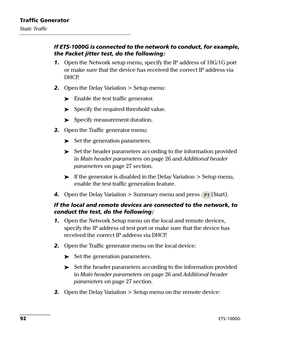 EXFO ETS-1000G User Manual | Page 102 / 195