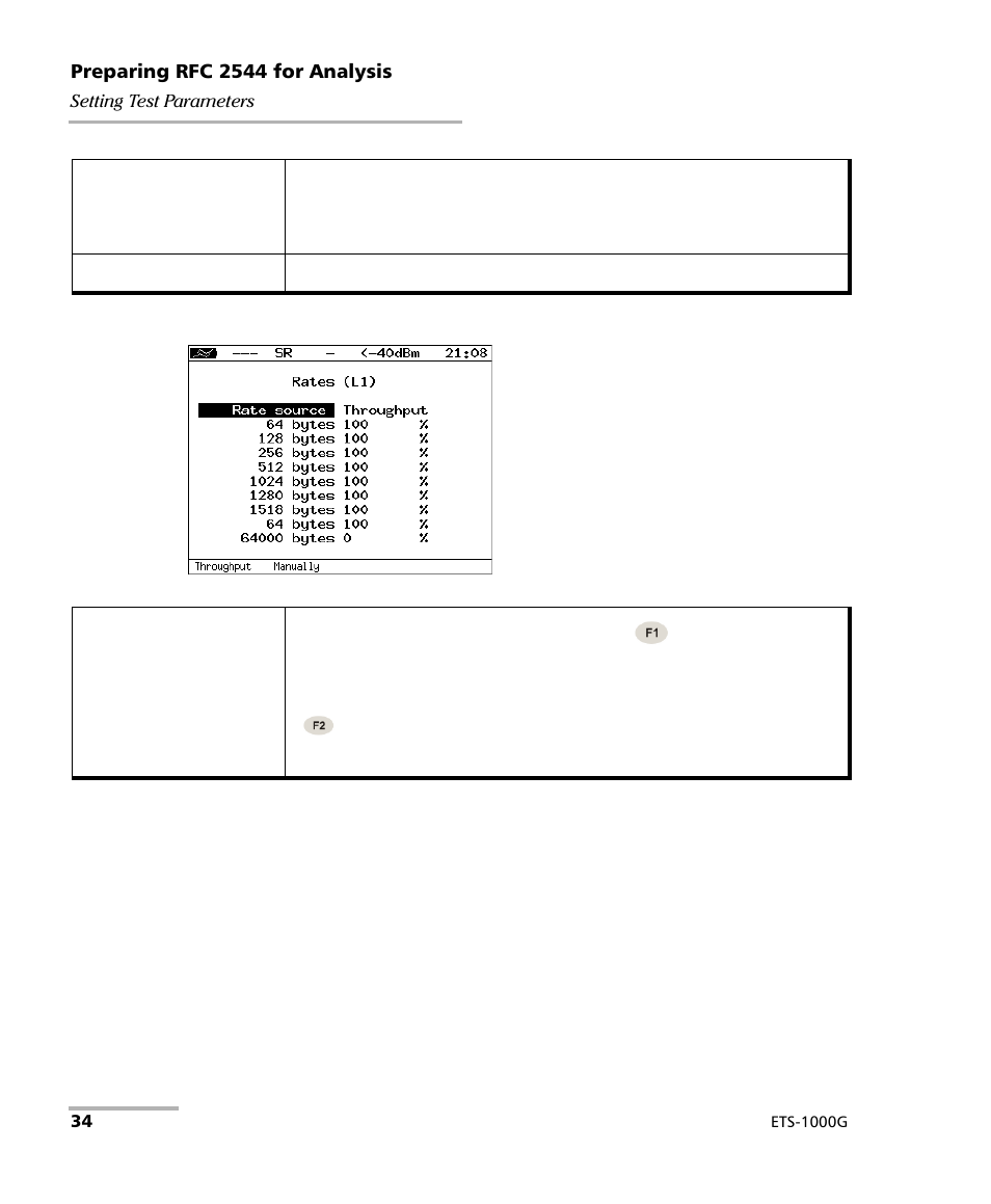 EXFO ETS-1000G User Manual | Page 44 / 195