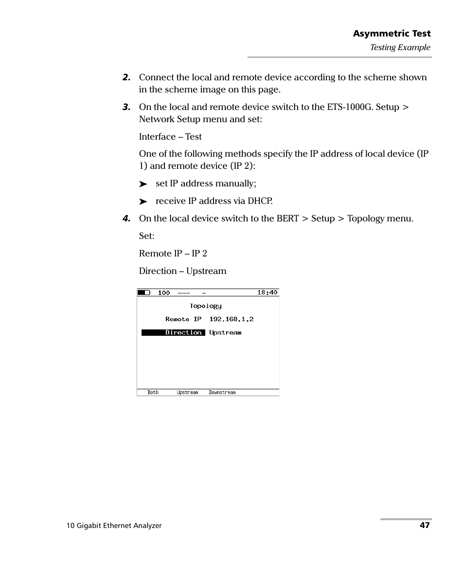 EXFO ETS-1000G User Manual | Page 57 / 195