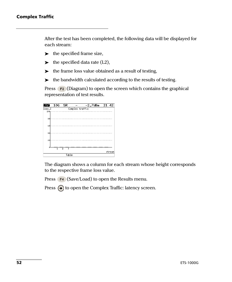 EXFO ETS-1000G User Manual | Page 62 / 195