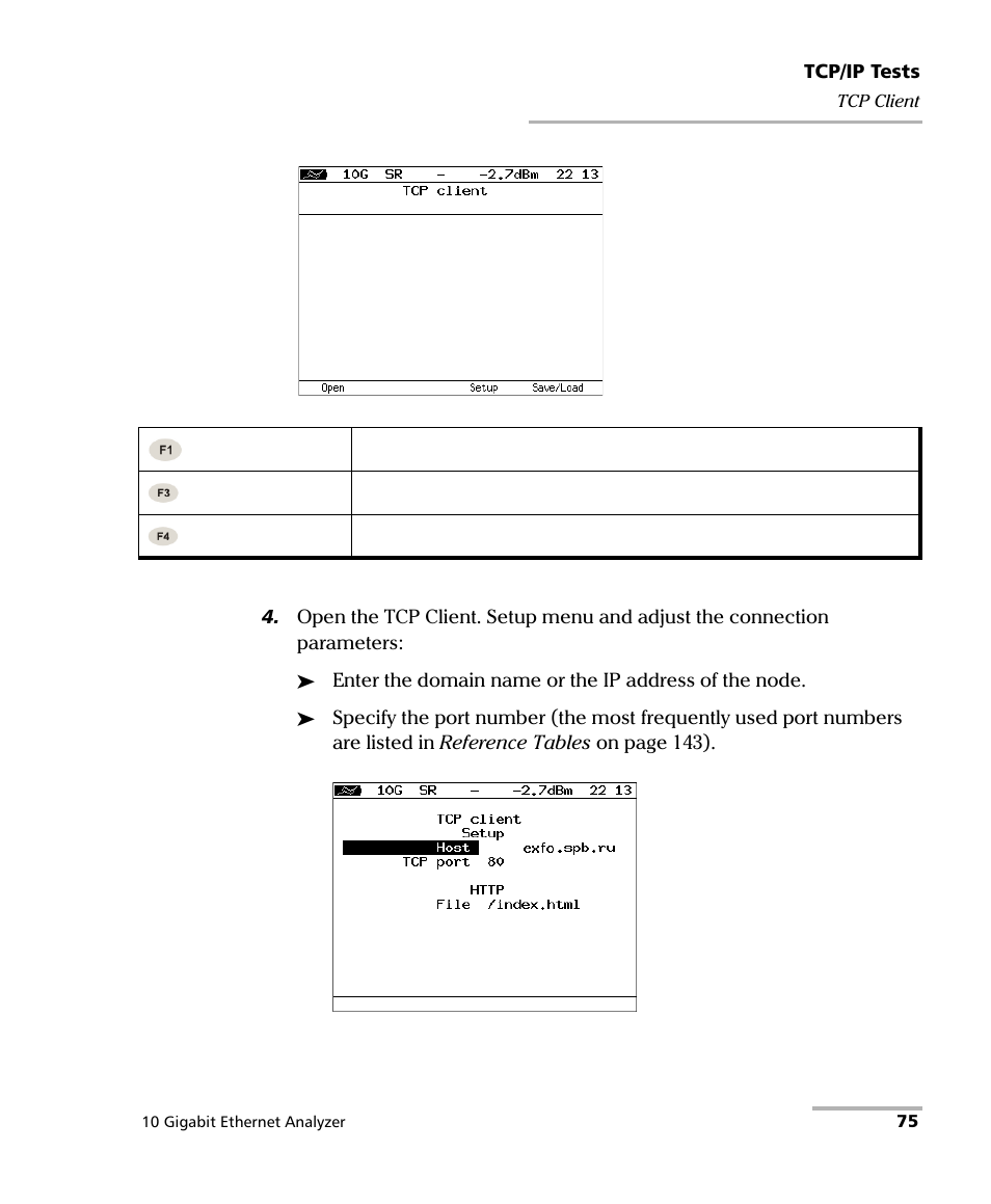 EXFO ETS-1000G User Manual | Page 85 / 195