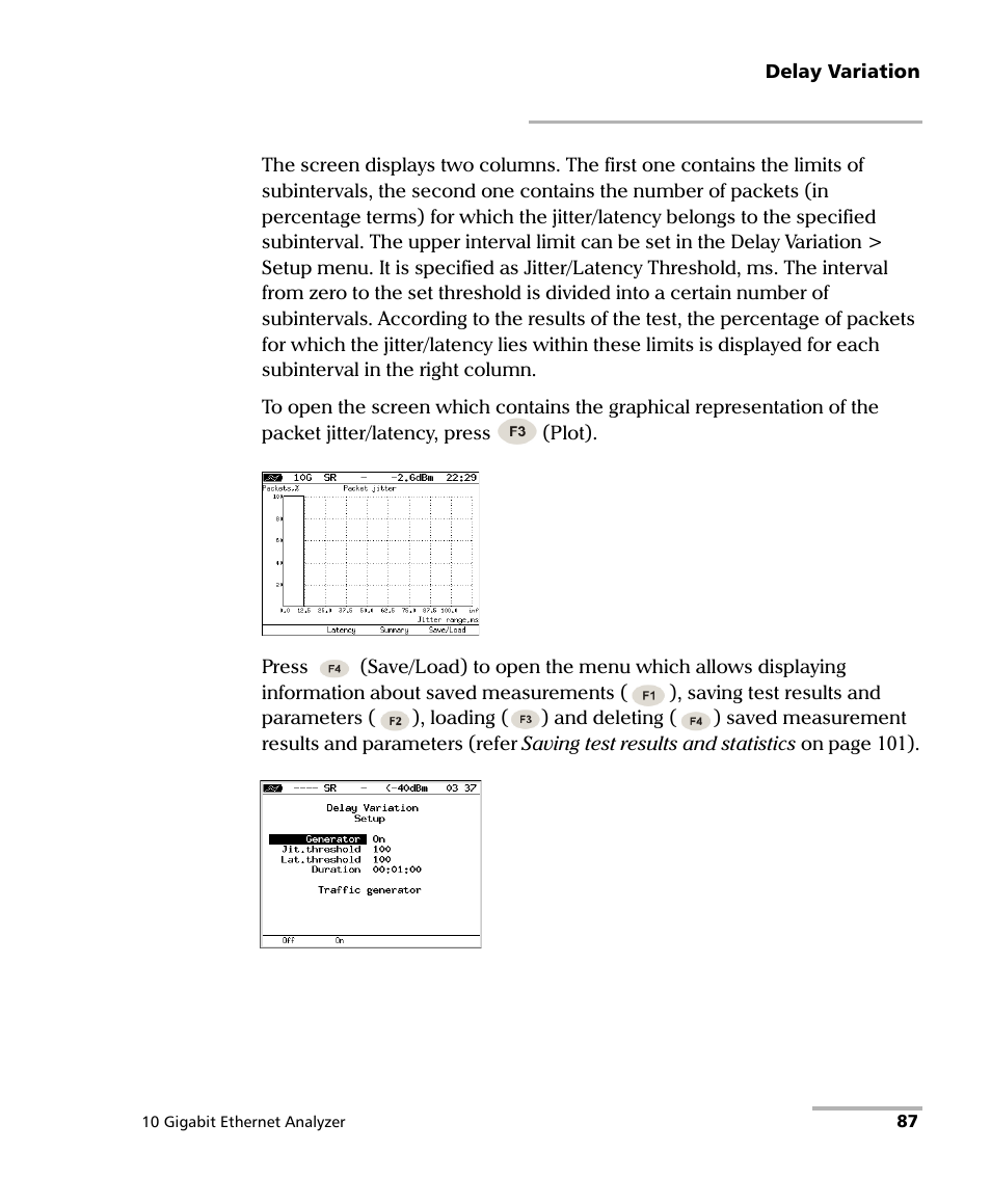 EXFO ETS-1000G User Manual | Page 97 / 195