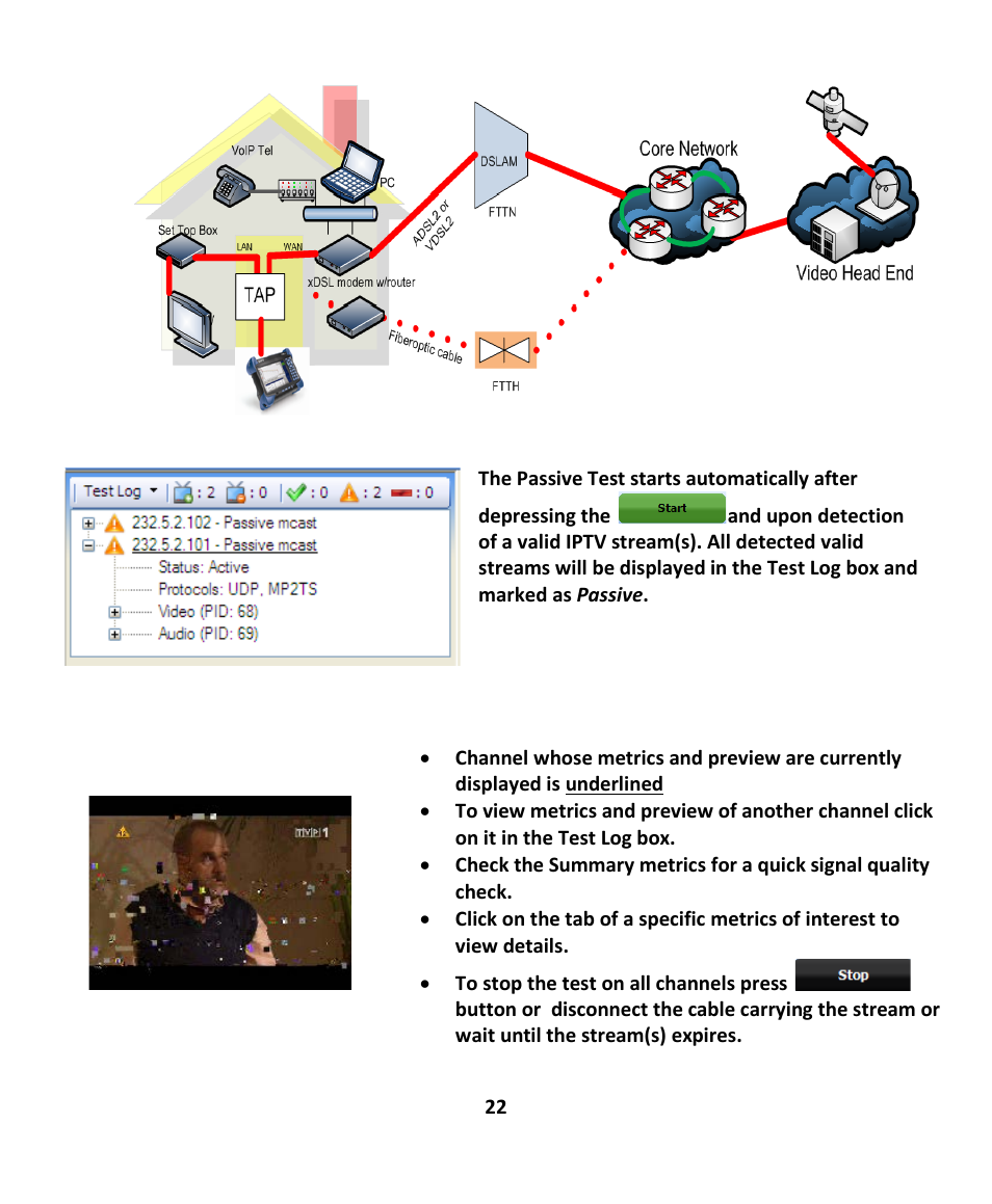 EXFO EXpert IPTV Test Tools (FTB-1 / 2 Pro) User Manual | Page 22 / 82