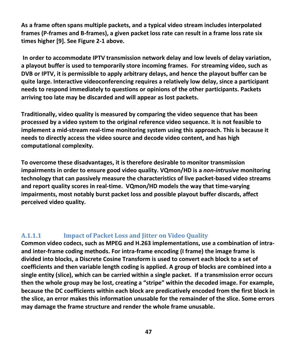 EXFO EXpert IPTV Test Tools (FTB-1 / 2 Pro) User Manual | Page 47 / 82