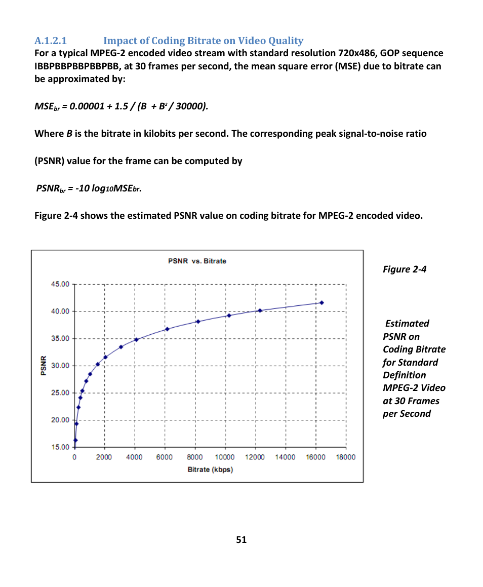 A.1.2.1 impact of coding bitrate on video quality | EXFO EXpert IPTV Test Tools (FTB-1 / 2 Pro) User Manual | Page 51 / 82