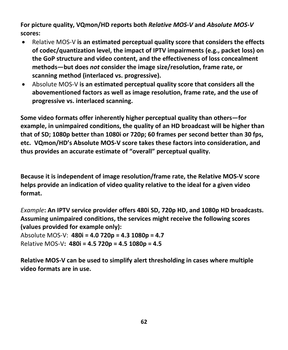 EXFO EXpert IPTV Test Tools (FTB-1 / 2 Pro) User Manual | Page 62 / 82