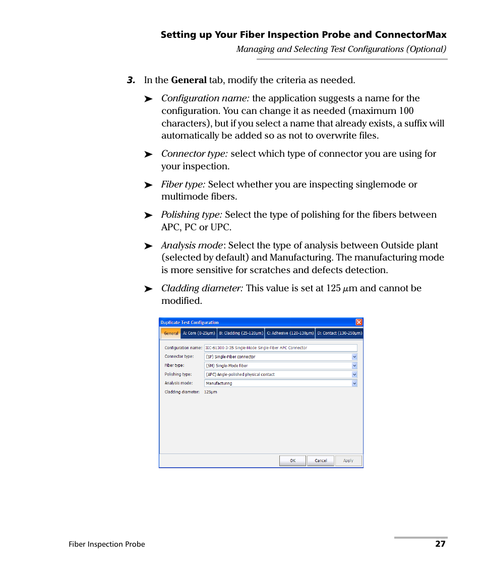 EXFO FIP-400 Fiber Inspection Probe and ConnectorMax User Manual | Page 33 / 78
