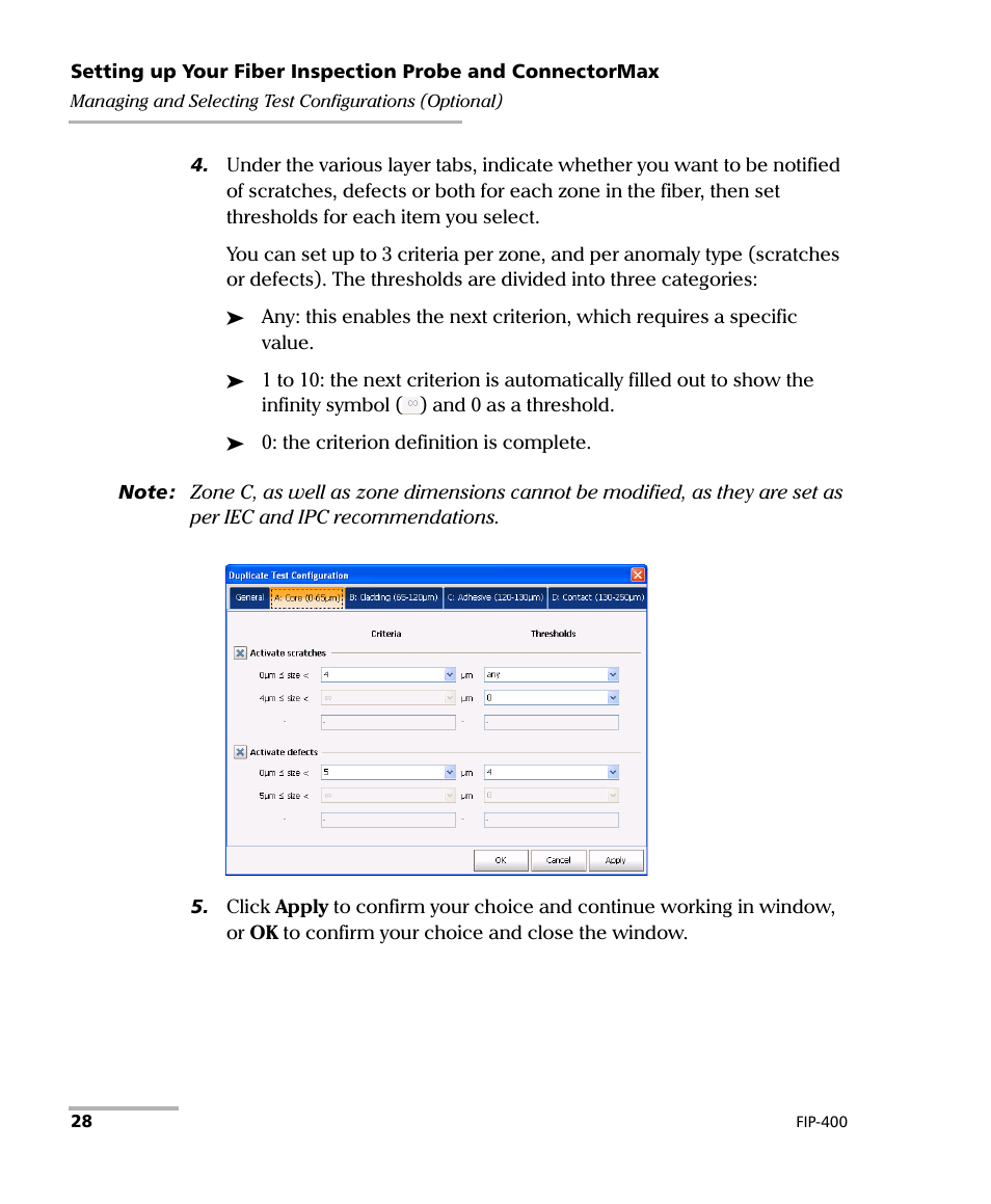 EXFO FIP-400 Fiber Inspection Probe and ConnectorMax User Manual | Page 34 / 78
