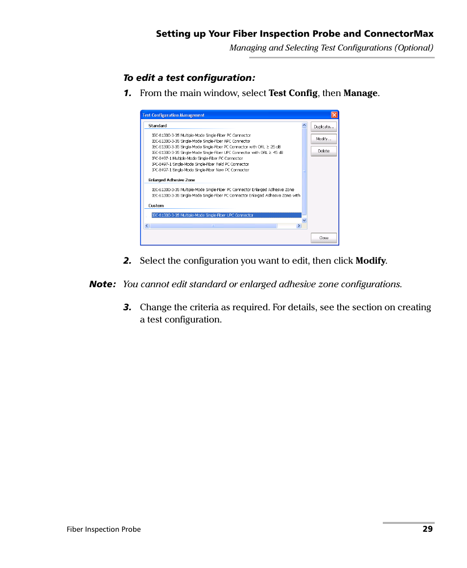 EXFO FIP-400 Fiber Inspection Probe and ConnectorMax User Manual | Page 35 / 78