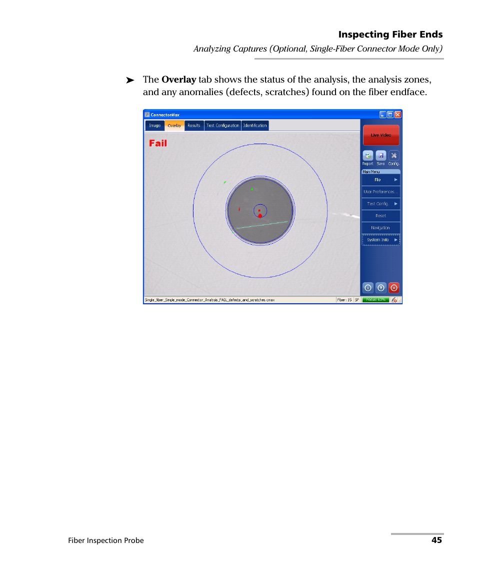 EXFO FIP-400 Fiber Inspection Probe and ConnectorMax User Manual | Page 51 / 78