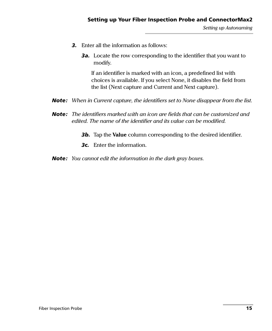 EXFO FIP-400B Fiber Inspection Probe and ConnectorMax2 User Manual | Page 21 / 111