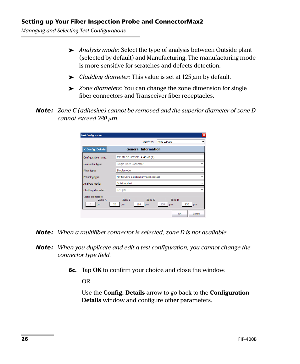 EXFO FIP-400B Fiber Inspection Probe and ConnectorMax2 User Manual | Page 32 / 111